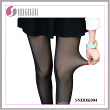 Leggings sans couture en nylon de jambe de pas de couleur solide de pas de mode (SNDDK004)